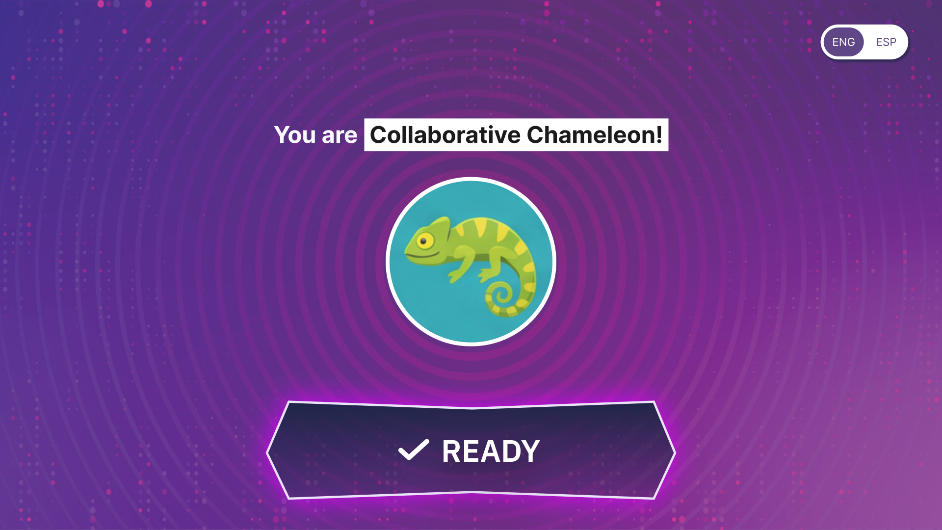 Selection confirmation screen